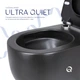 Унитаз подвесной Qtap Taurus безободковый с сиденьем Soft-close QT2433084EUQMB - изображение 5
