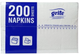 Упаковка серветок для диспенсерів Grite Super 200 V Napkins 2 шари 16.5х22 см 200 аркушів х 4 шт (4770023346596) - зображення 3