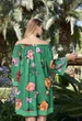 Пляжне плаття з відкритими плечима Indiano 2327 N-27C One Size Зелений - зображення 2