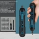 Беспроводная отвертка с регулировкой крутящего момента 5 Нм | USB зарядка, литий-аккумулятор, защита, 4 режима для ремонта бытовой техники, мебели, электроники (Lii-21B) - изображение 7