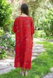 Длинная туника большого размера Indiano 2523 N-16V 52(3XL) Красный - изображение 3