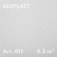 Жидкие обои Bioplast Арт. 011, 1кг, 4.5 м², целлюлозное волокно, белый (жемчужный) - изображение 1