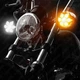 Фонари 2IN-06 для мотоциклов Harley-Davidson светодиодные (LED) Ø2 дюйма со стеклом чёрные 2 шт. (белый + оранжевый) - изображение 5