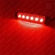 Габаритный огонь или стоп-сигнал светодиодный (LED) 96 мм * 20 мм SMD 2835*06 красный корпус (красный) - изображение 5