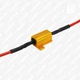 Резистор нагрузочный (обманка) 10 Вт 10 Ом для LED ламп и ксенона без разъёмов (клеммы "вампиры") - изображение 2