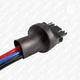 Роз'єм (патрон цоколь) для лампи T25 P27W P27 7W 3156 3157 4157 W2.5x16q (тато) 01 з проводом - зображення 2