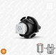 Лампа LED цоколь T5 (W1.2W з патроном) 12 В SMD 5050*01 (оранжевий) - зображення 1