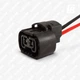 Разъём (патрон цоколь) PSX24W 2504 5202 H16-EU P13W 9009 PS19W PS24W PG20 PSX26W (мама) 01 с проводом - изображение 1