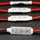 Стробоскоп и диммер для светодиодных (LED) ламп без разъёмов 12–24 В белый корпус - изображение 5