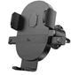 Автодержатель для телефона Hoco H18 Mighty one-button car holder (air outlet) Black (6942007601573) - изображение 1