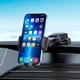 Автодержатель для телефона Hoco CA118 Delicate press type center console car holder Space Black (6931474779212) - изображение 5