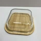 Блюдо-сырница бамбуковая со стеклянной крышкой 19,2*19,2*7 см Olens O102-628 - изображение 5