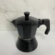 Гейзерная кофеварка алюминиевая 150 мл Maestro MR-1667-300 Black - изображение 2