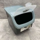 Контейнер для овочів пластиковий 12 л 23,5*32,5*23,5 см Hobby Life 02 1506 чорний з блакитним - зображення 2