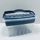 Контейнер пластиковий з вкладом та ручками 30*22*18.5 см Irak Plastik SA490 - зображення 4