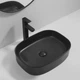 Раковина накладная Mixxus Premium BEVEL-0103 BLACK 510х370х120mm (MP6520) - изображение 4