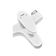 Смеситель для ванны Plamix CEZAR-009 EURO SET White, со шлангом, лейкой и кронштейном (PM0692) - изображение 5
