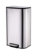 Відро для сміття з плавним закриттям прямокутне Mixxus Cubic-TC0112 SS Color 12л колір нержавійка (MI7089) - изображение 8