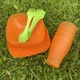 Набор пластиковой посуды для пикника на 4 персоны Алеана 169042 оранжевый - изображение 5