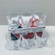 Набор рюмок Quadro 6 шт 50 мл Yujing GlassWare 3139/1745 - изображение 5