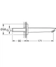 Вилив для ванни Grohe Bau Cosmopolitan Neutral ( 13255001 ) 22673 - изображение 3