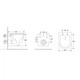 Унітаз підвісний Mixxus Premium Ellipse-0304-R 540x360x360mm, система змиву Rimless (MP6466) - изображение 2