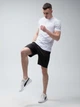 Костюм мужской Ray Basic U0107-White-Black XS Белый с черным (RAY2000000038995) - изображение 2