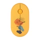 Мышка 2E MF300 FLORAPOPPY Silent Silent Wireless/Bluetooth Yellow (2E-MF300WFLORAYW) - изображение 1