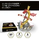 Конструктор Metal Time Коллекционная модель Sun Chaser Dragon Stand Clock Солнечные часы (MT025) - изображение 6