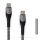 Дата кабель USB-C to USB-C 1.0m PD Fast Charging 65W 3А grey ColorWay (CW-CBPDCC040-GR) - изображение 2