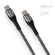 Дата кабель USB-C to USB-C 1.0m PD Fast Charging 65W 3А grey ColorWay (CW-CBPDCC040-GR) - изображение 4