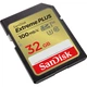 Карта памяти SanDisk 32GB SDXC class 10 Extreme PLUS (SDSDXWT-032G-GNCIN) - изображение 2