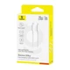 Кабель Baseus Silky Series Fast Charging Cable Type-C to iP 20W 1m White - зображення 2
