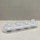 Форма для льда и фруктов пластиковая 26*7*5,5 см. Titiz Plastik AP-9510 прозрачный с голубым - изображение 1