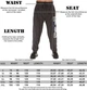 Спортивні штани Big Sam 1181 чорно-сірі розмір 3XL - зображення 4