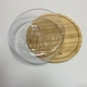 Тортовница бамбуковая с акриловой крышкой 28,5*28,5*9 см Eurogold 7016102488 - изображение 3