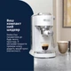 Кофеварка рожковая Delonghi Dedica Duo EC890.WI - изображение 2