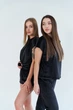 Пижама женская велюровая тройка футболка штаны шорты Zarina S-M черный - изображение 7