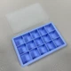 Силиконовая форма для льда с прозрачной силиконовой крышкой голубая S&T 3200-68 - изображение 3