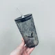 Склянка з пластиковою кришкою та скляною трубочкою 600мл "Super" Stenson R101059 - зображення 2