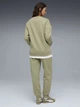 Спортивный костюм женский на флисе Puma 68816082 2XL Lux Army (4069157453288) - изображение 2