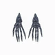 Сережки Aida de Muerte SETA Decor 25-561SL-RD - зображення 2