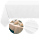Скатертина на стіл Springos святкова біла 220 x 140 см (5907719462288) - зображення 5
