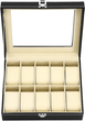 Шкатулка для годинників Springos HA1055 чорна 25 x 20 x 8 см (5907719433264) - зображення 6