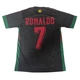 Форма футбольная детская Сборная Португалии №7 Ronaldo (Роналду) 164 (11 лет) черная - изображение 4