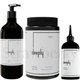 Набор для увлажнения для всех типов волос Deeply: Увлажняющий шампунь Deeply Hydrating Shampoo 1л + Увлажняющая маска Deeply Hydrating Hair Mask 1л + Пилинг для кожи головы Deeply Refreshing Scalp Peeling 200мл - изображение 1