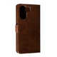 Чохол-книжка "Business" для Xiaomi Redmi 13C/Poco C65 Dark Brown - зображення 2