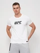 Футболка хлопковая длинная мужская UFC UFCYE35037 S Белая (3609088135061) - изображение 1