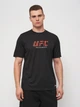 Футболка спортивная длинная мужская UFC UFCYE35081 M Черная (3609088140010) - изображение 1