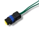 Разъём на 2 pin мотора омывателя Renault Opel Nissan Peugeot Citroen 211PC022S8049 - изображение 5